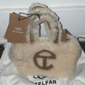 Ugg x Telfar sherpa small bag